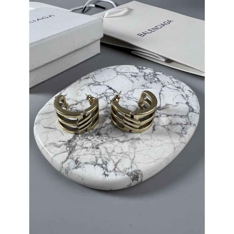 Ba*len*cia*ga earrings